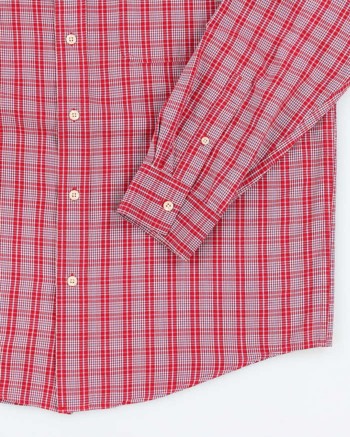 Chaps Checked Long Sleeve Shirt - M