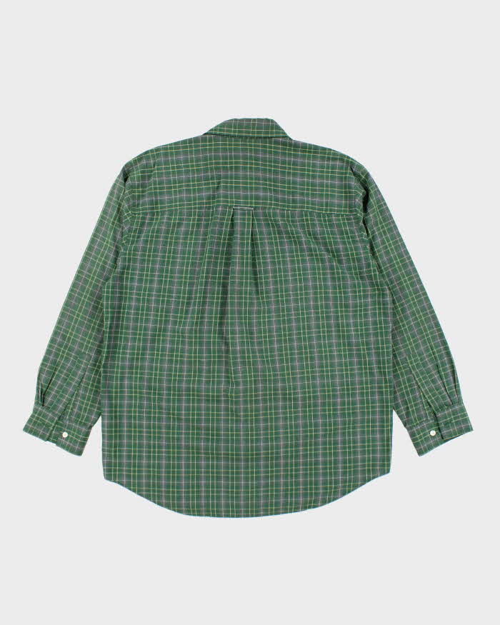Chaps Checked Long Sleeve Shirt - L
