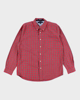 Tommy Hilfiger Checked Long Sleeve Shirt - L
