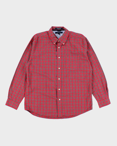 Tommy Hilfiger Checked Long Sleeve Shirt - L