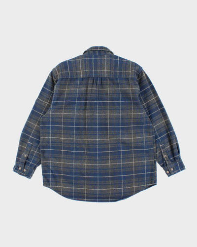 Vintage Field & Stream Heavyweight Plaid Button Up Flannel Shirt - L