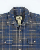 Vintage Field &amp; Stream Heavyweight Plaid Button Up Flannel Shirt - L