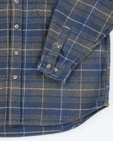 Vintage Field &amp; Stream Heavyweight Plaid Button Up Flannel Shirt - L