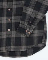 Vintage Field &amp; Stream Heavyweight Shadow Plaid Button Up Flannel Shirt - M