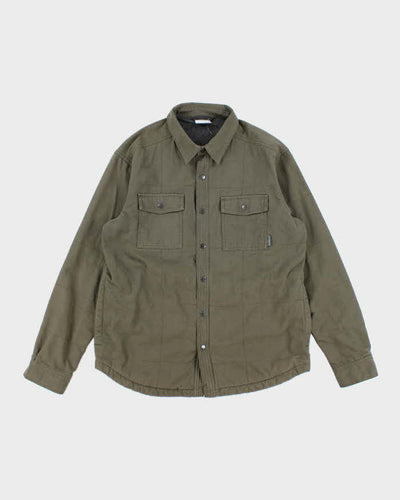 Vintage Columbia Insulated Snap Button Flannel Shirt - M