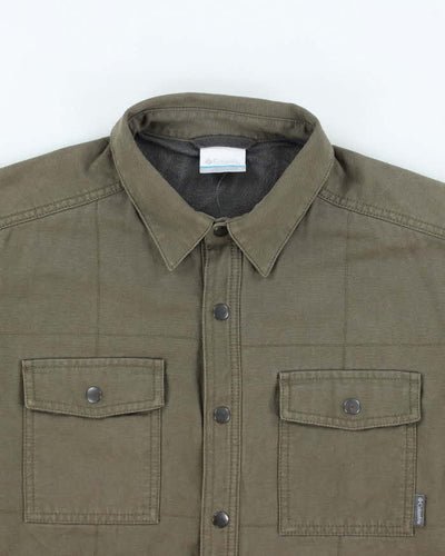 Vintage Columbia Insulated Snap Button Flannel Shirt - M