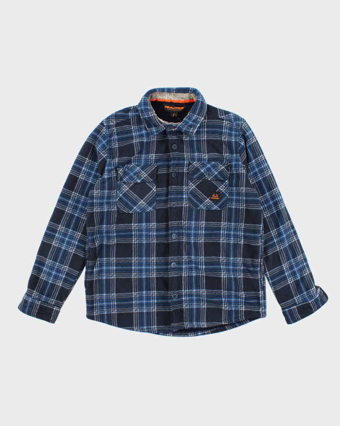 Realtree Checked Fleece Flannel - L