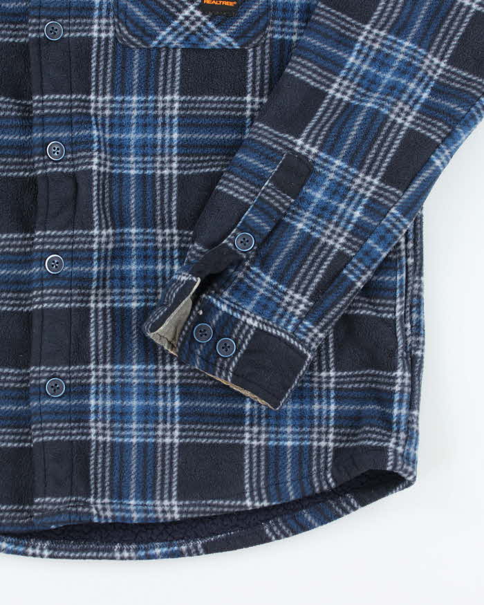 Realtree Checked Fleece Flannel - L