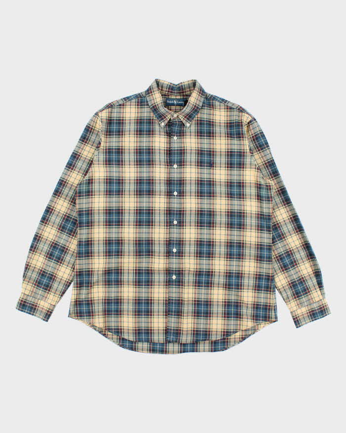 Vintage 2000's Ralph Lauren Oversized Flannel Shirt - XL