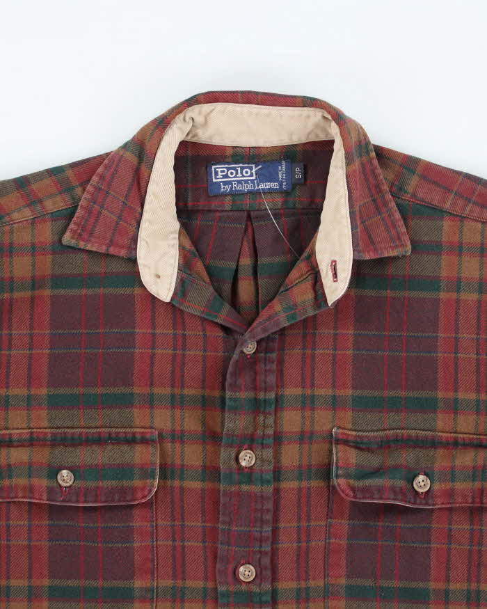 Vintage 2000's Ralph Lauren Heavyweight Flannel Shirt - S