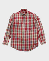 Vintage 90's Carhartt Button Up Flannel Shirt - M