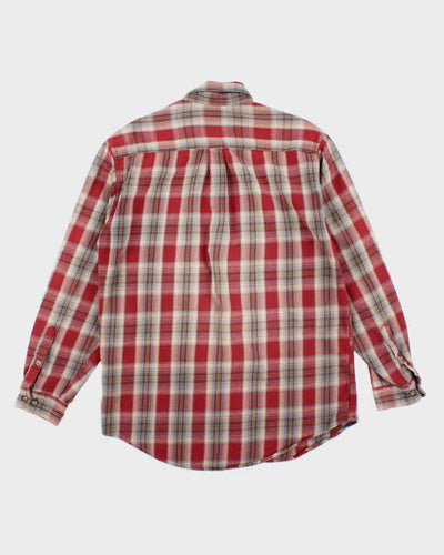 Vintage 90's Carhartt Button Up Flannel Shirt - M