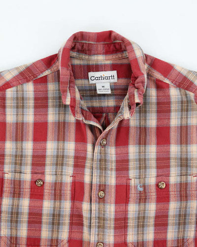 Vintage 90's Carhartt Button Up Flannel Shirt - M