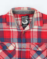 Vintage 90's Burton Button Up Flannel Shirt - M