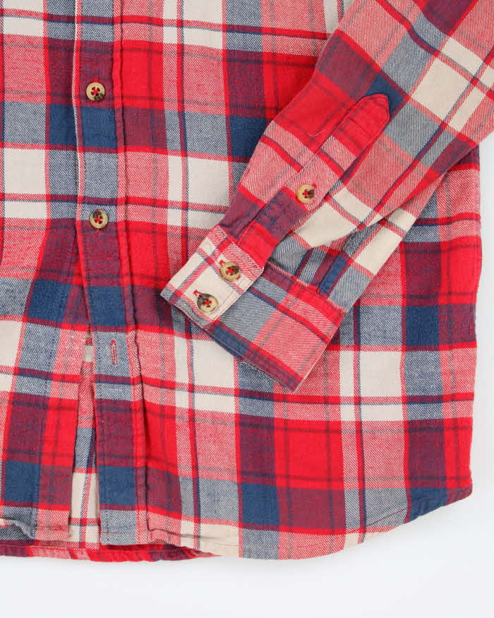 Vintage 90's Burton Button Up Flannel Shirt - M