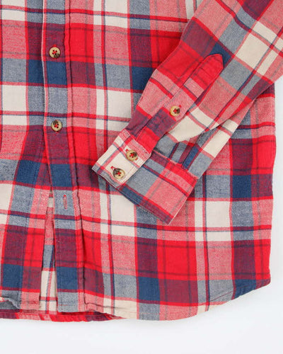 Vintage 90's Burton Button Up Flannel Shirt - M