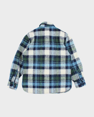 Vintage Monterey Blue Flannel Shirt - M
