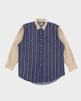 Vintage 90's Ely Cattlemen Heavyweight Western Denim Shirt - XL