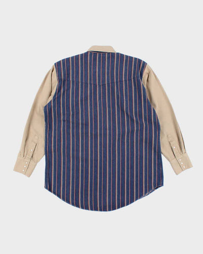 Vintage 90's Ely Cattlemen Heavyweight Western Denim Shirt - XL