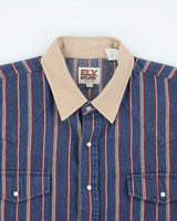 Vintage 90's Ely Cattlemen Heavyweight Western Denim Shirt - XL