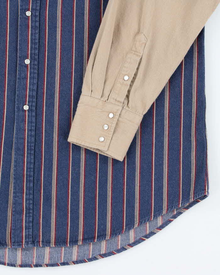 Vintage 90's Ely Cattlemen Heavyweight Western Denim Shirt - XL