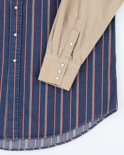 Vintage 90's Ely Cattlemen Heavyweight Western Denim Shirt - XL