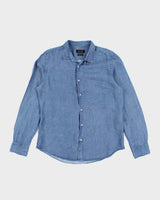 Vintage Massimo Dutti Lightweight Denim Shirt - XL