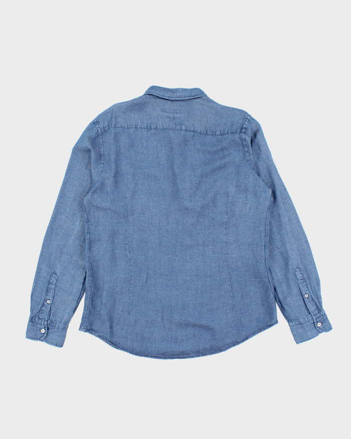 Vintage Massimo Dutti Lightweight Denim Shirt - XL