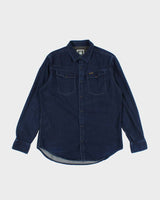 Vintage Y2K G-Star Raw Oversized Dark Wash Denim Shirt - XL