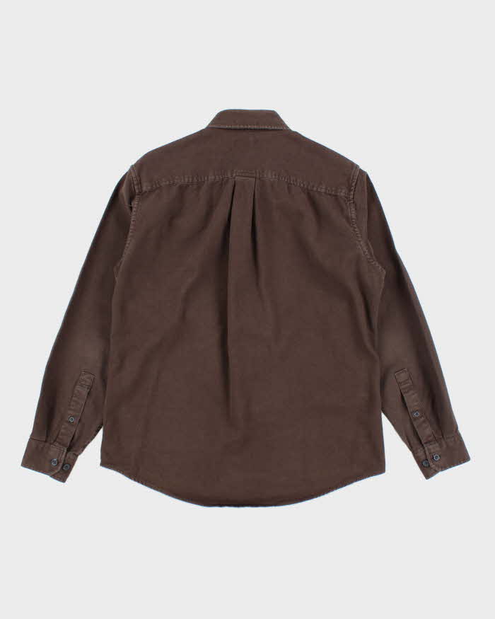 Vintage 2000's Eddie Bauer Plain Heavyweight Shirt - M