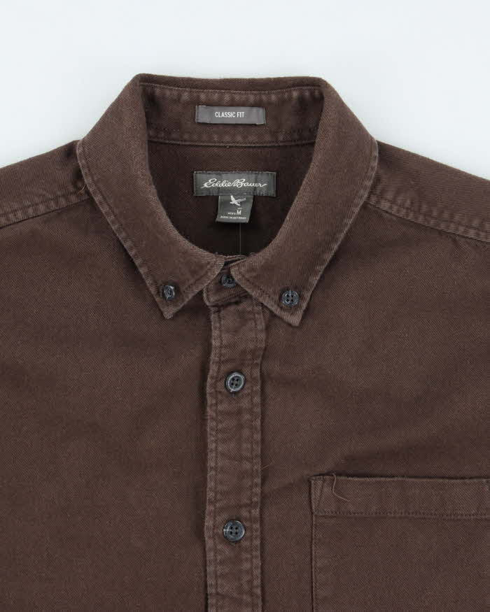 Vintage 2000's Eddie Bauer Plain Heavyweight Shirt - M
