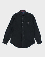 Vintage 2000's Ralph Lauren Embroidered Polo Bear Shirt - M