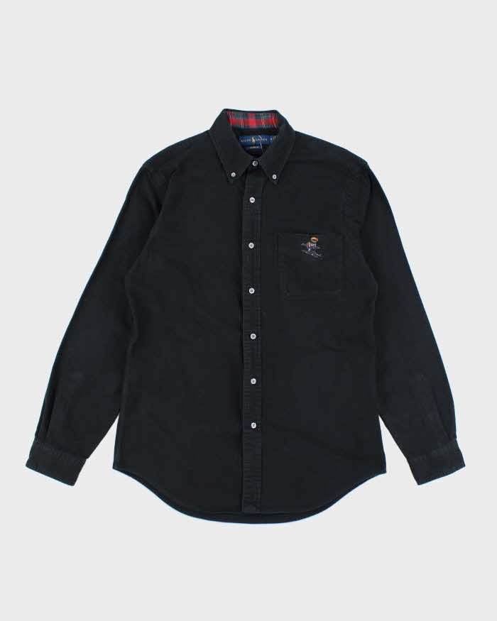 Vintage 2000's Ralph Lauren Embroidered Polo Bear Shirt - M