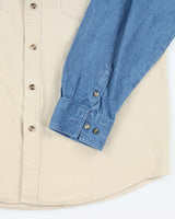 Vintage Express Rider Two Tone Heavyweight Denim Shirt - L