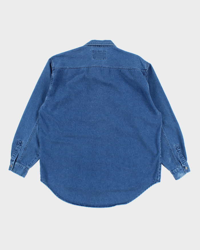 Vintage 90s Levi's Long Sleeve Denim Shirt - L