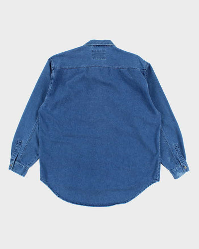 Vintage 90s Levi's Long Sleeve Denim Shirt - L