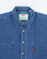 Vintage 90s Levi's Long Sleeve Denim Shirt - L