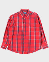 Vintage 90's Wrangler Western Snap Button Shirt - XL