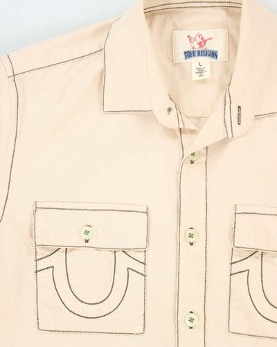 Vintage Y2K True Religion Western Style Button Up Shirt - L