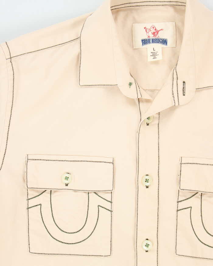 Vintage Y2K True Religion Western Style Button Up Shirt - L