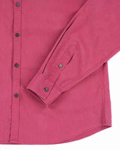Vintage 2000's Armani Exchange Snap Button Textured Shirt - L