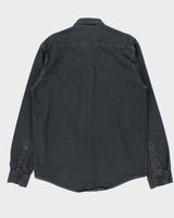 Vintage Y2K True Religion Dark Wash Button Up Denim Shirt - XXL
