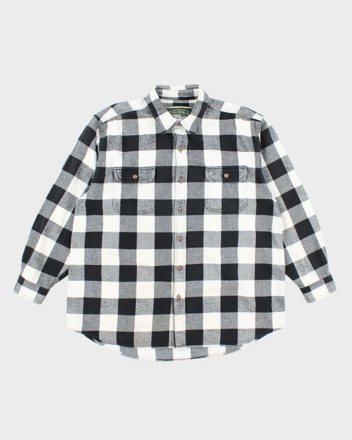 Vintage Field and Stream Oversized Heavyweight Flannel Shirt - XL