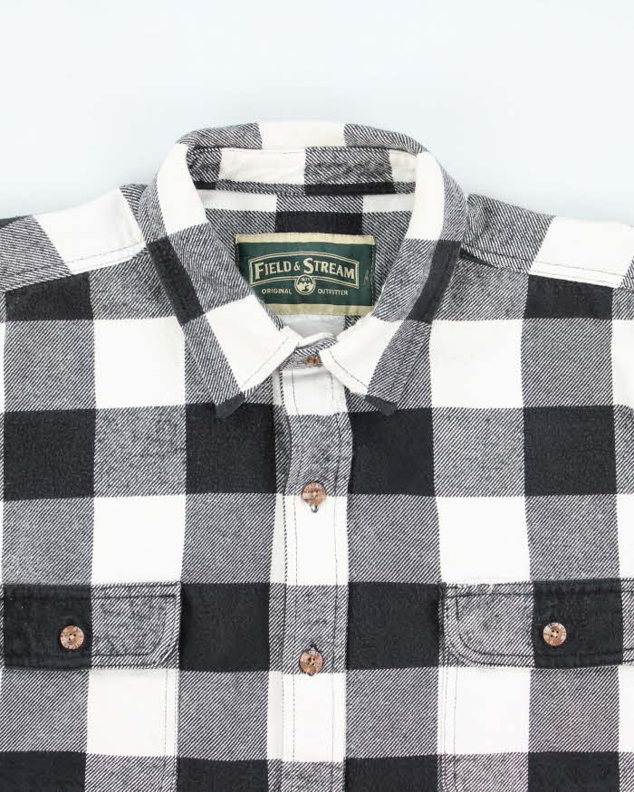 Vintage Field and Stream Oversized Heavyweight Flannel Shirt - XL