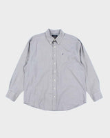 Nautica Grey Long Sleeve Shirt - XXL