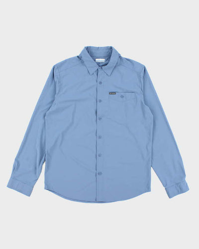 Columbia Blue Long Sleeve Shirt - M
