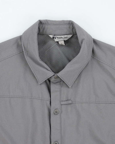 Wind River Grey Long Sleeve Shirt - L