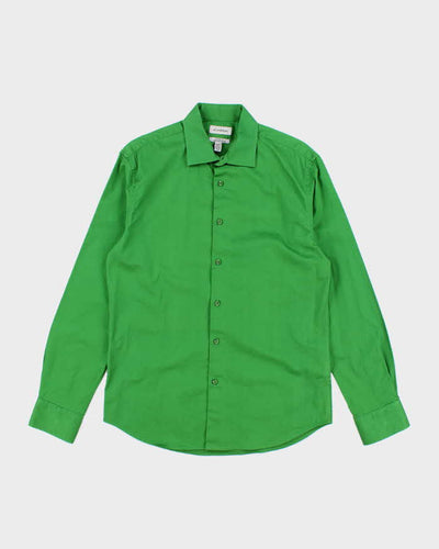 Vintage Y2k 00s Le Chateau Green Long Sleeve Shirt - M