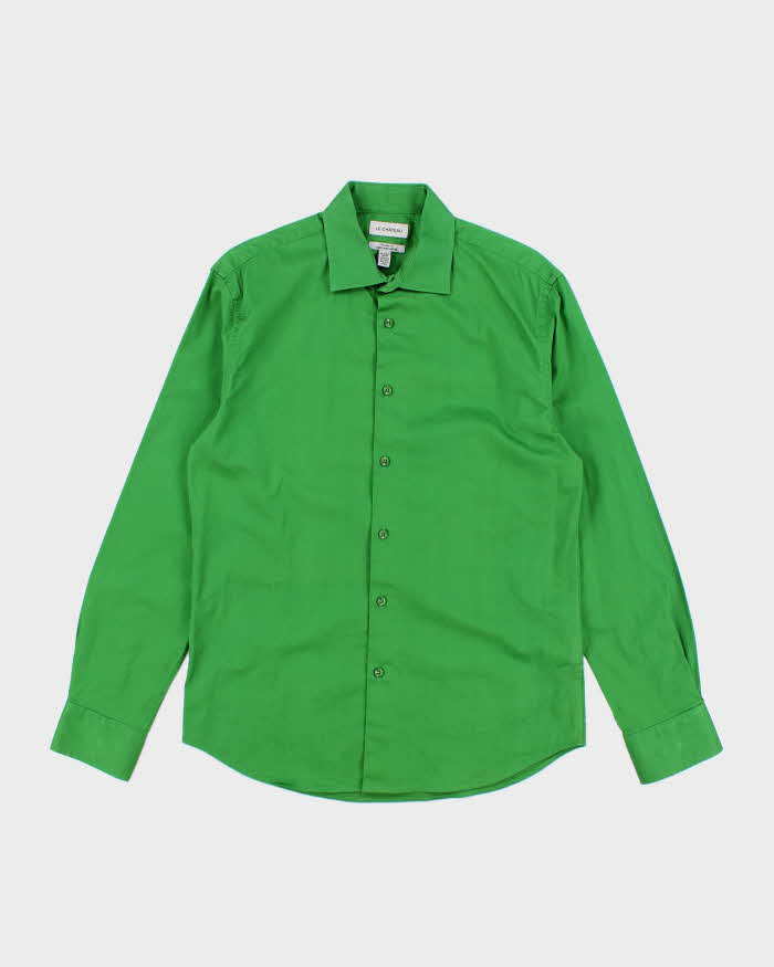 Vintage Y2k 00s Le Chateau Green Long Sleeve Shirt - M