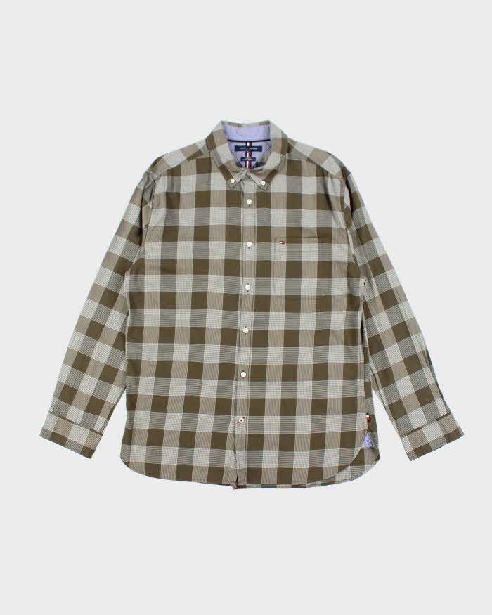 Tommy Hilfiger Checked Long Sleeve Shirt - XL